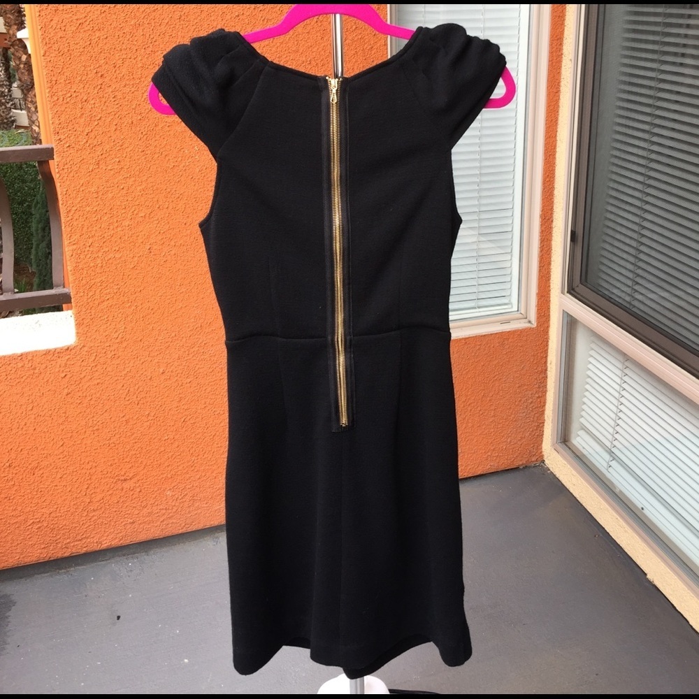 Leifsdottir Black Pucker Deluxe Wool Dress - Picture 6 of 8